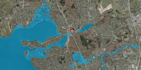Oversvømmelsesrisiko fra vandløb på Holte Stationsvej 10, 1. tv, 2840 Holte