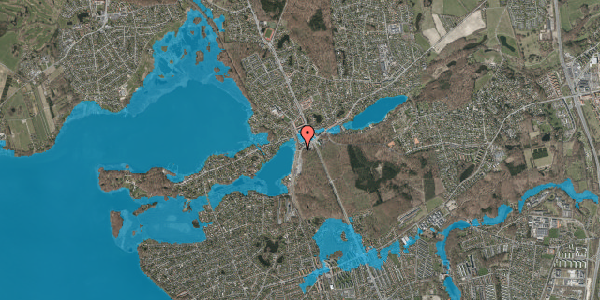 Oversvømmelsesrisiko fra vandløb på Holte Stationsvej 22, 2. , 2840 Holte