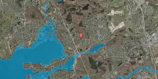 Oversvømmelsesrisiko fra vandløb på Kastanievej 24, 2840 Holte