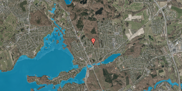 Oversvømmelsesrisiko fra vandløb på Kastanievej 34, 2840 Holte