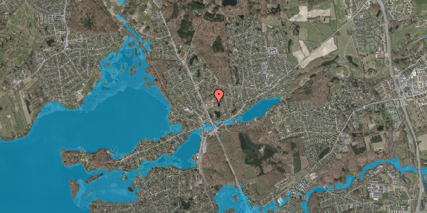 Oversvømmelsesrisiko fra vandløb på Margrethevej 18, 2840 Holte