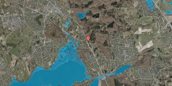 Oversvømmelsesrisiko fra vandløb på Rudehøj Park 12, 2840 Holte