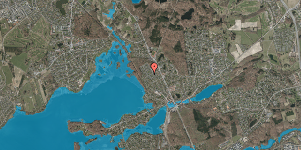 Oversvømmelsesrisiko fra vandløb på Rudemarken 35, 2840 Holte