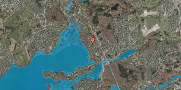 Oversvømmelsesrisiko fra vandløb på Rudemarken 47, 2840 Holte