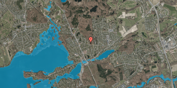 Oversvømmelsesrisiko fra vandløb på Rudersdalsvej 37A, 2840 Holte