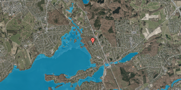 Oversvømmelsesrisiko fra vandløb på Rude Vang 83, 2840 Holte