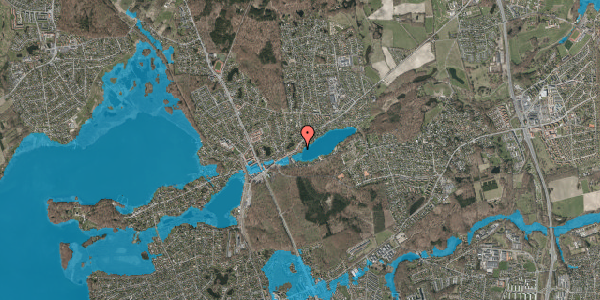 Oversvømmelsesrisiko fra vandløb på Rydholt 3, 2840 Holte