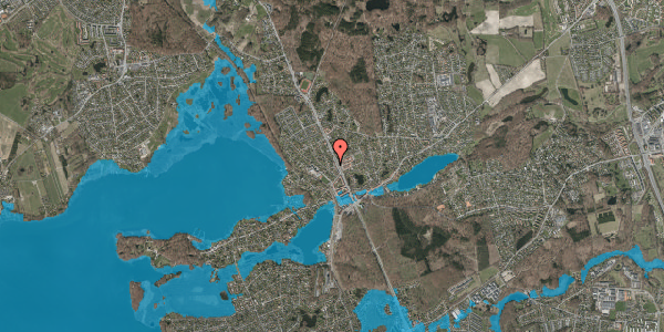 Oversvømmelsesrisiko fra vandløb på Skolevej 6, 2840 Holte