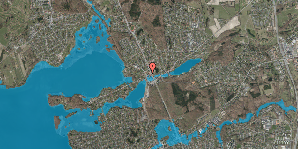 Oversvømmelsesrisiko fra vandløb på Sofievej 3B, 2. tv, 2840 Holte