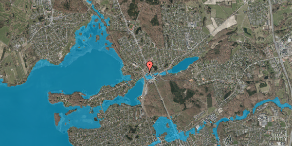 Oversvømmelsesrisiko fra vandløb på Sofievej 9, 2. th, 2840 Holte
