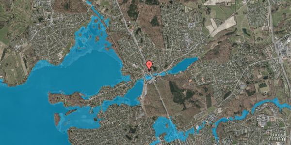 Oversvømmelsesrisiko fra vandløb på Sofievej 10, st. 4, 2840 Holte