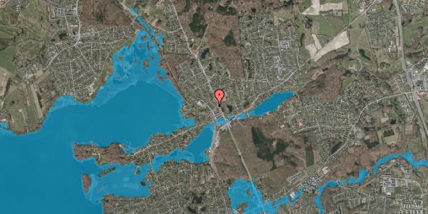 Oversvømmelsesrisiko fra vandløb på Solbakken 1, st. , 2840 Holte