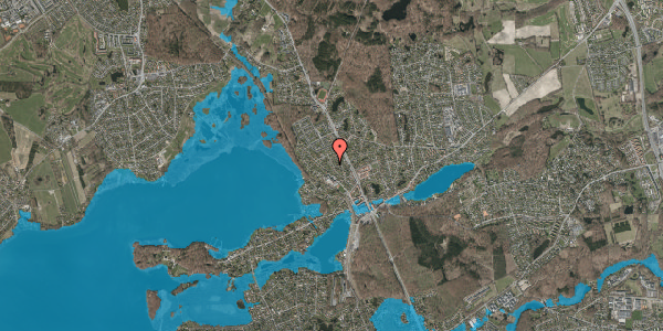 Oversvømmelsesrisiko fra vandløb på Solbakken 31, 2840 Holte