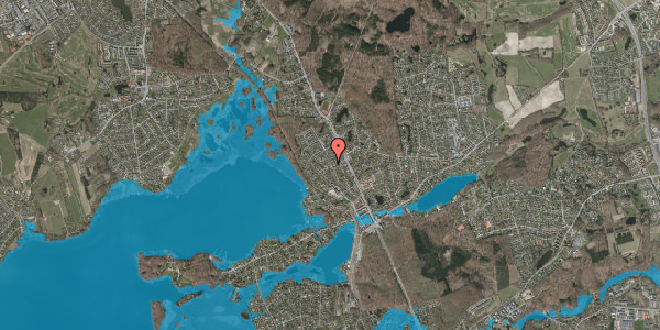 Oversvømmelsesrisiko fra vandløb på Toftevej 14, 2840 Holte