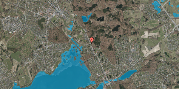 Oversvømmelsesrisiko fra vandløb på Vasevej 3A, 2840 Holte