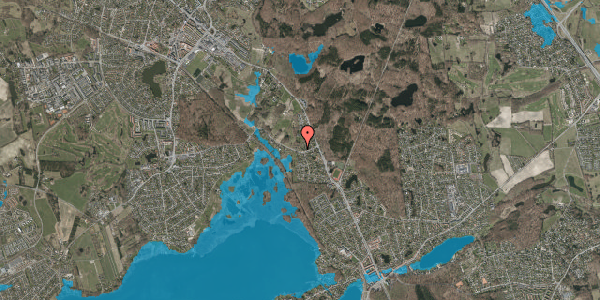 Oversvømmelsesrisiko fra vandløb på Vasevej 16, 2840 Holte