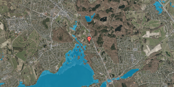 Oversvømmelsesrisiko fra vandløb på Vasevej 20, 2840 Holte