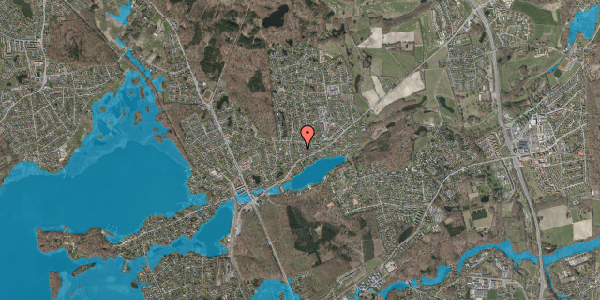 Oversvømmelsesrisiko fra vandløb på Vejlegårdsvej 10, 2840 Holte