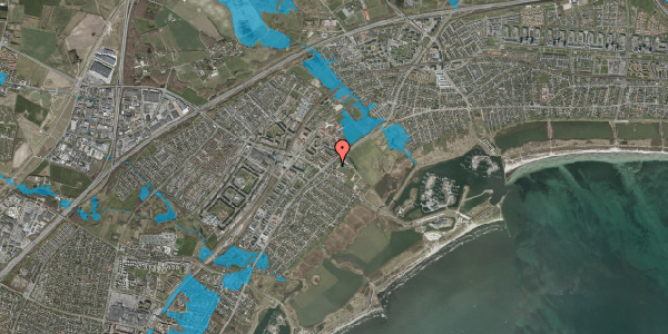 Oversvømmelsesrisiko fra vandløb på Tranegilde Strandvej 3, 2635 Ishøj
