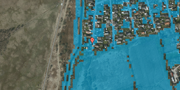 Oversvømmelsesrisiko fra vandløb på Elborg Alle 48, 2791 Dragør