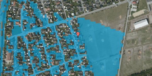 Oversvømmelsesrisiko fra vandløb på Mortel Alle 9, 2791 Dragør
