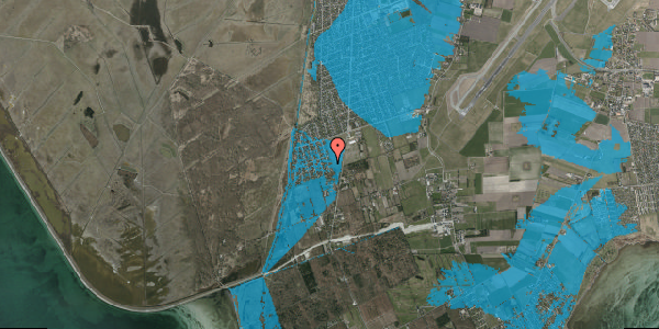 Oversvømmelsesrisiko fra vandløb på Mortel Alle 31, 2791 Dragør