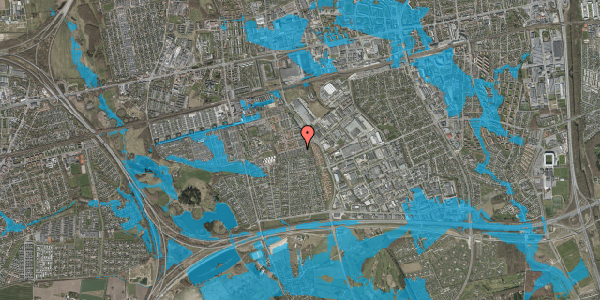 Oversvømmelsesrisiko fra vandløb på Hyrdeengen 171, 2625 Vallensbæk