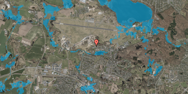 Oversvømmelsesrisiko fra vandløb på Bringekrogen 19, 3500 Værløse