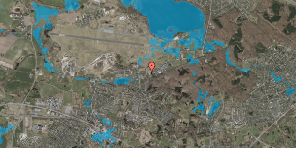 Oversvømmelsesrisiko fra vandløb på Jonstrupvangvej 133, 3500 Værløse