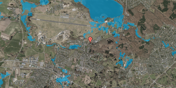 Oversvømmelsesrisiko fra vandløb på Jonstrupvangvej 145, 3500 Værløse