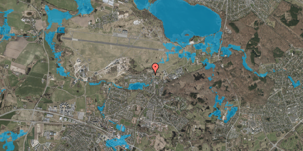 Oversvømmelsesrisiko fra vandløb på Jonstrupvej 283B, 3500 Værløse