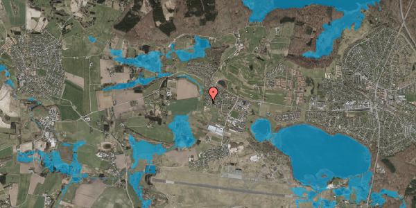 Oversvømmelsesrisiko fra vandløb på Annexgårdsparken 13, 3500 Værløse