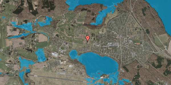 Oversvømmelsesrisiko fra vandløb på Enebærhaven 5, 3500 Værløse