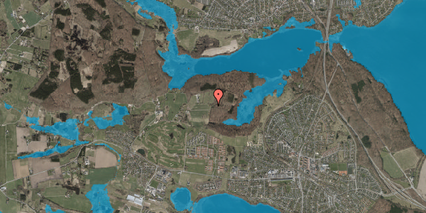 Oversvømmelsesrisiko fra vandløb på Ryethøjvej 12, 3500 Værløse