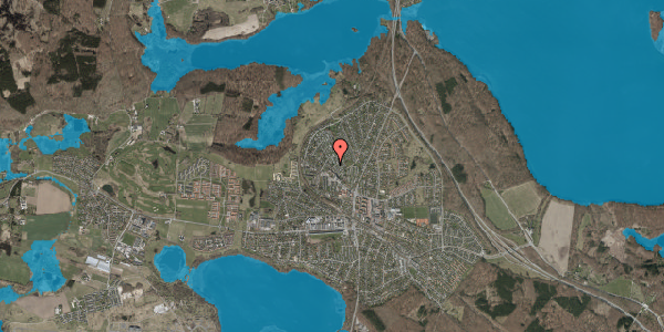 Oversvømmelsesrisiko fra vandløb på Lerstedet 1A, 3500 Værløse