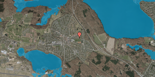 Oversvømmelsesrisiko fra vandløb på Sunesvej 19, 3500 Værløse