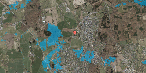 Oversvømmelsesrisiko fra vandløb på Enghave Park 78, 3450 Allerød