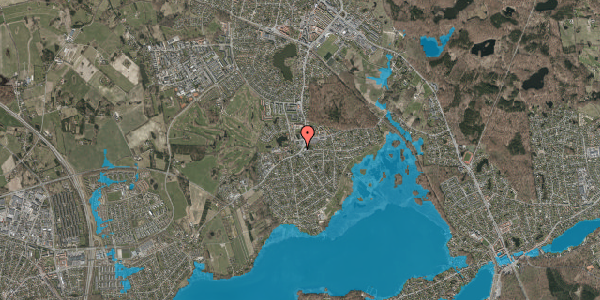 Oversvømmelsesrisiko fra vandløb på Nordvanggårdsvej 48C, 3460 Birkerød