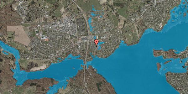 Oversvømmelsesrisiko fra vandløb på Kielshøj 116, 3520 Farum