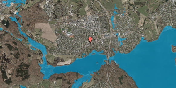 Oversvømmelsesrisiko fra vandløb på Nordtoftevej 5H, 3520 Farum