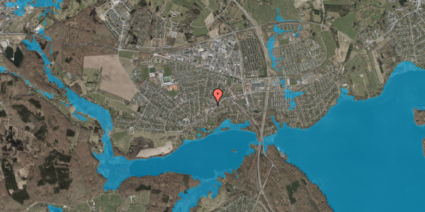 Oversvømmelsesrisiko fra vandløb på Nordtoftevej 5K, 3520 Farum
