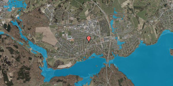 Oversvømmelsesrisiko fra vandløb på Vinkelvej 5A, 3520 Farum