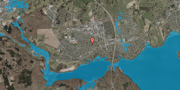 Oversvømmelsesrisiko fra vandløb på Vinkelvej 7B, 3520 Farum
