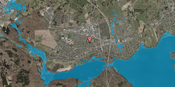 Oversvømmelsesrisiko fra vandløb på Vinkelvej 12A, 3520 Farum