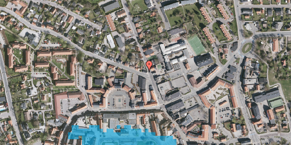 Oversvømmelsesrisiko fra vandløb på Lundevej 2, 3600 Frederikssund