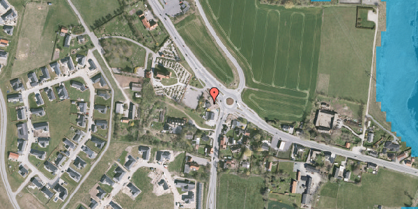 Oversvømmelsesrisiko fra vandløb på Hillerødvej 116, 3300 Frederiksværk