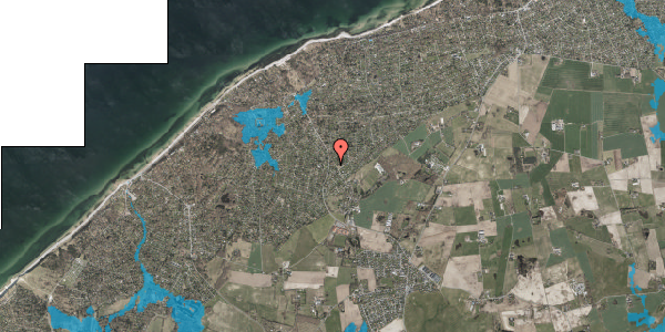 Oversvømmelsesrisiko fra vandløb på Udsholt Byvej 35, 3230 Græsted