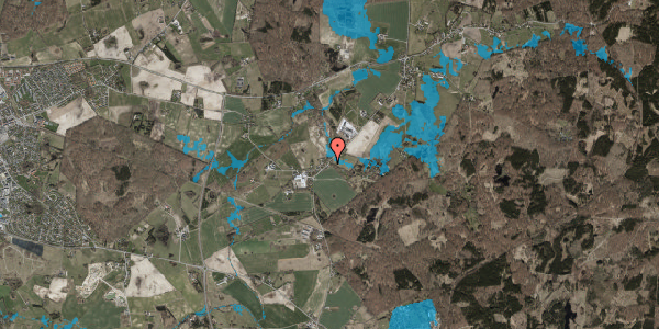 Oversvømmelsesrisiko fra vandløb på Ny Mårumvej 227, 3200 Helsinge