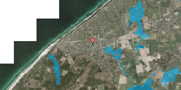 Oversvømmelsesrisiko fra vandløb på Sankt Helene Vej 31, 3220 Tisvildeleje