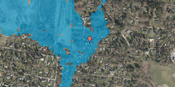 Oversvømmelsesrisiko fra vandløb på Stokkemarksvej 2, 3210 Vejby